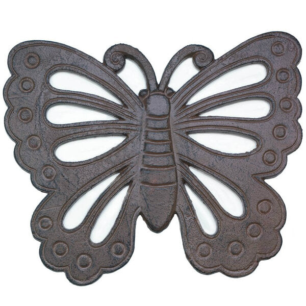 Accent Plus Cast Iron Butterfly Stepping Stone