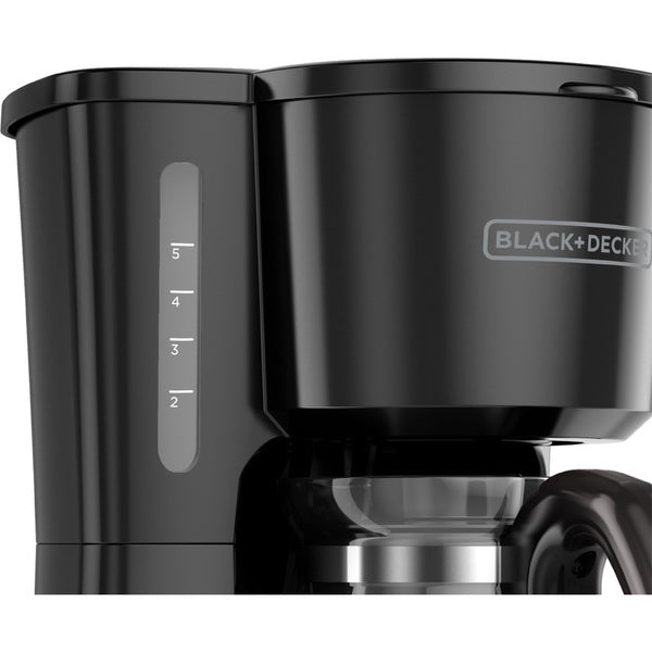 Black &amp; Decker 5-Cup Coffeemaker, Black