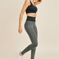 Kimberly C Textured Butt Lifting Active Leggings