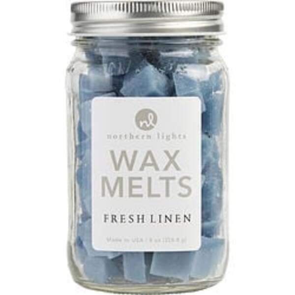 Fresh Linen Scented By Northern Lights Simmering Fragrance Chips - 8 Oz Jar Containing 100 Melts For Anyone