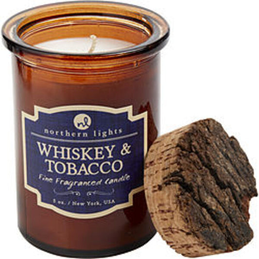 Whiskey & Tobacco Scented By Northern Lights Spirit Jar Candle - 5 Oz. Burns Approx. 35 Hrs. For Anyone