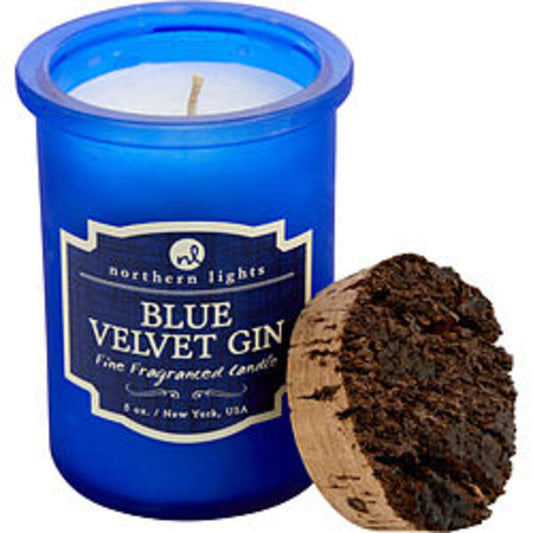 Blue Velvet Gin Scented By  Spirit Jar Candle - 5 Oz. Burns Approx. 35 Hrs. For Anyone